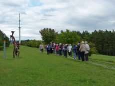Sankt Crescentius on Tour in der Rhön (Foto: Karl-Franz Thiede)